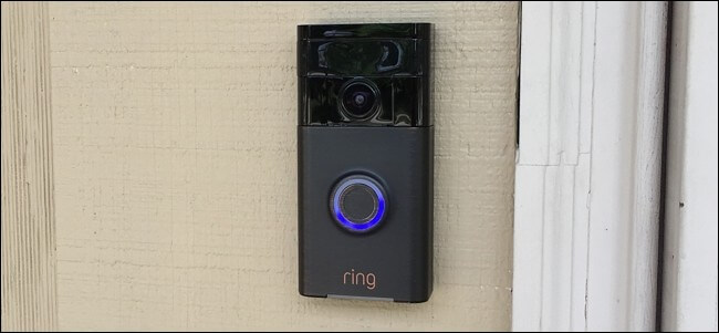 ring doorbell blue light stays on