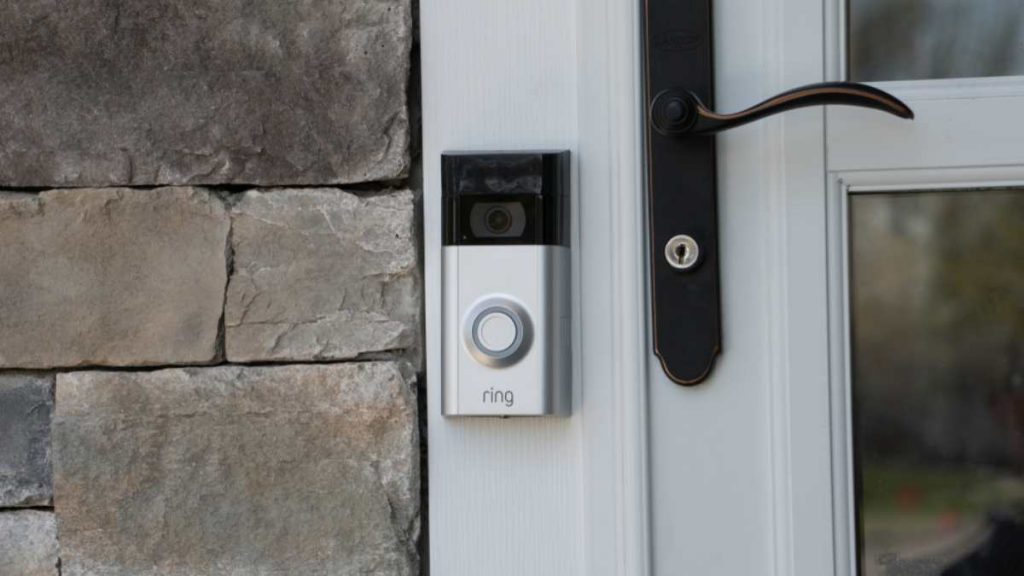 ring doorbell flashing white right side