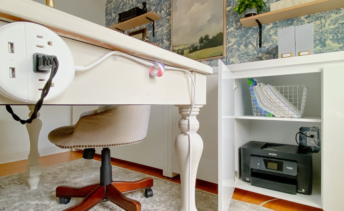 13 Ways To Hide Cables in Your Home Office