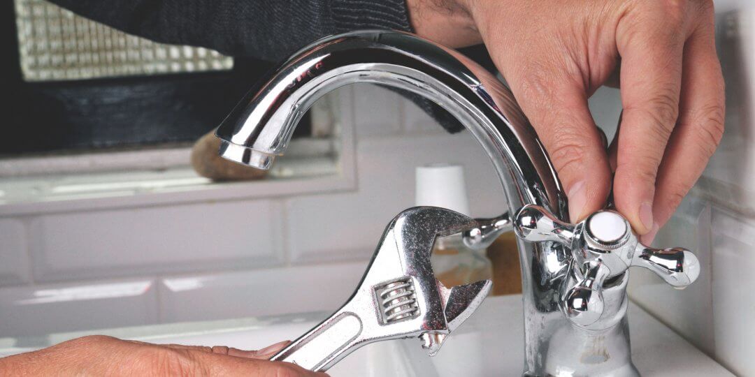 fixing a leaky faucet