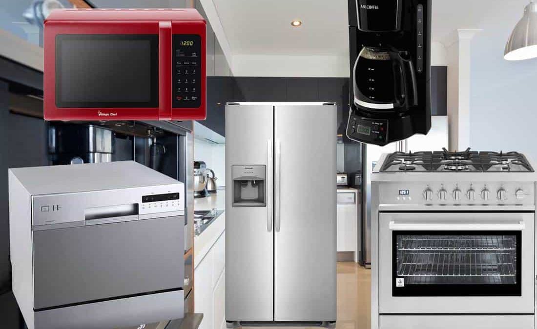 PIN List Of Basic Kitchen Appliances Inc 1100x675 