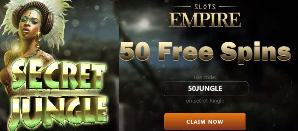 Slots Empire Casino no deposit bonus codes >50 Free Spins