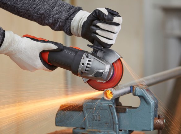 How long can you use an angle grinder for