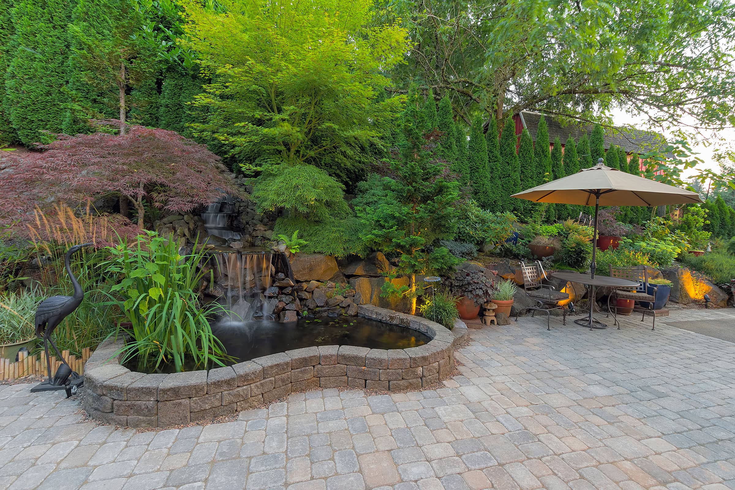 Include Custom Hardscaping and Structures