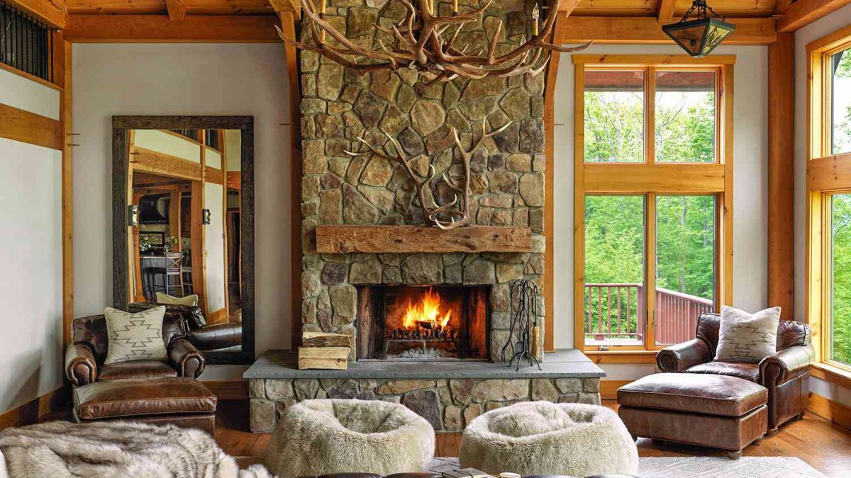 Log Cabin Living: Blending Rustic Charm with Contemporary Comfort