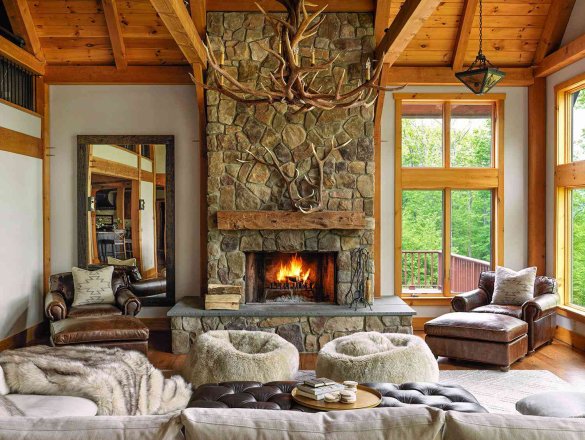 Log Cabin Living: Blending Rustic Charm with Contemporary Comfort