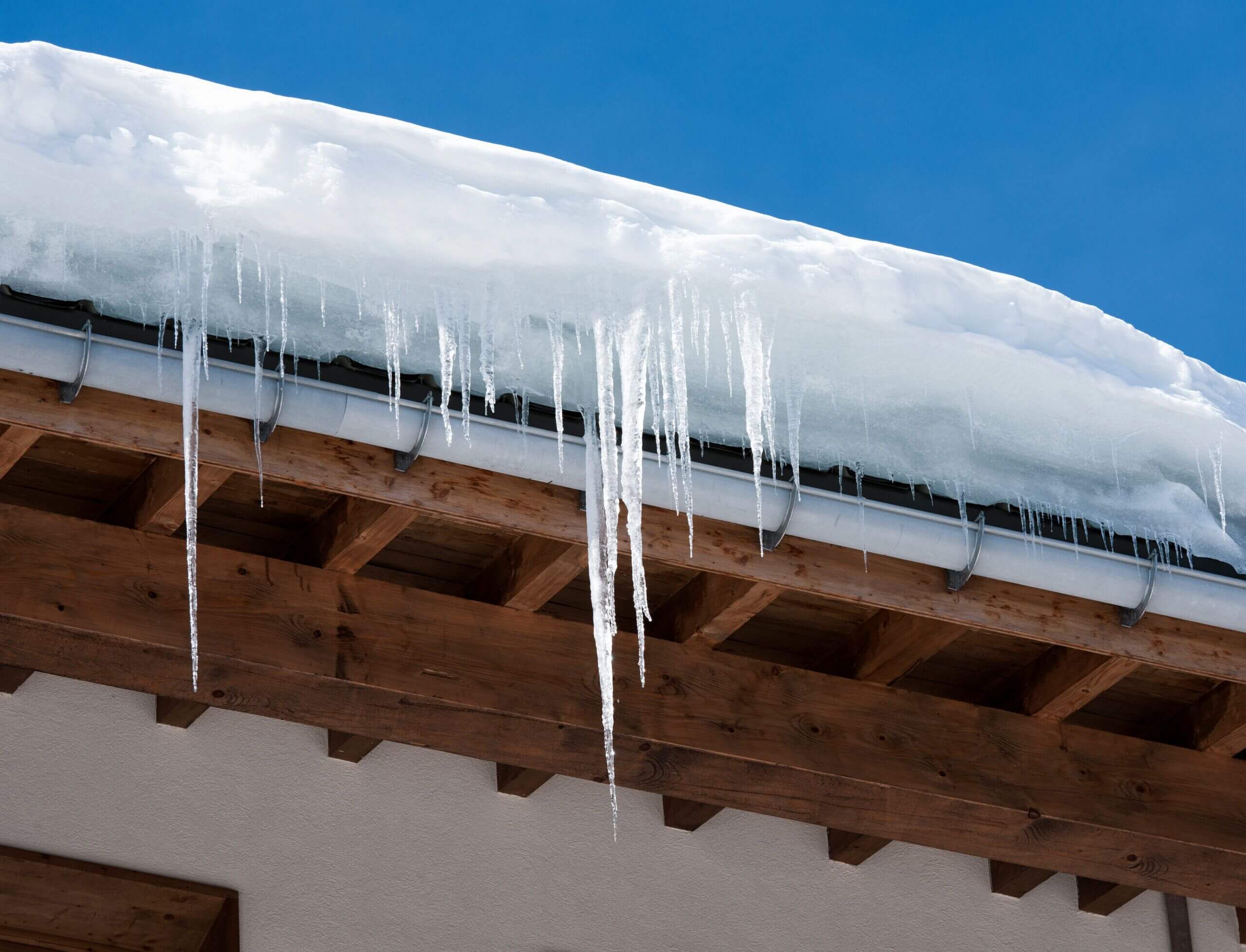 Ice Dams in Winter