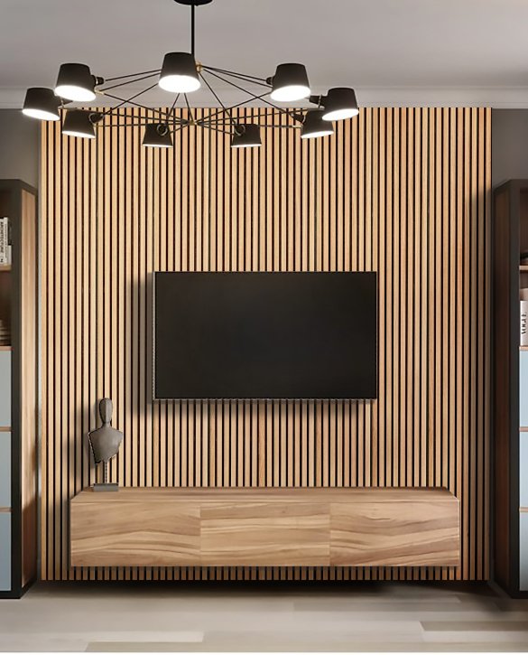 Elevate Your Space with Timeless Elegance: Discover Acoustic Wood Slat Panels