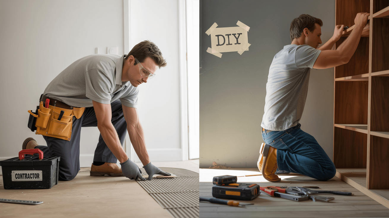 Contractor vs DIY