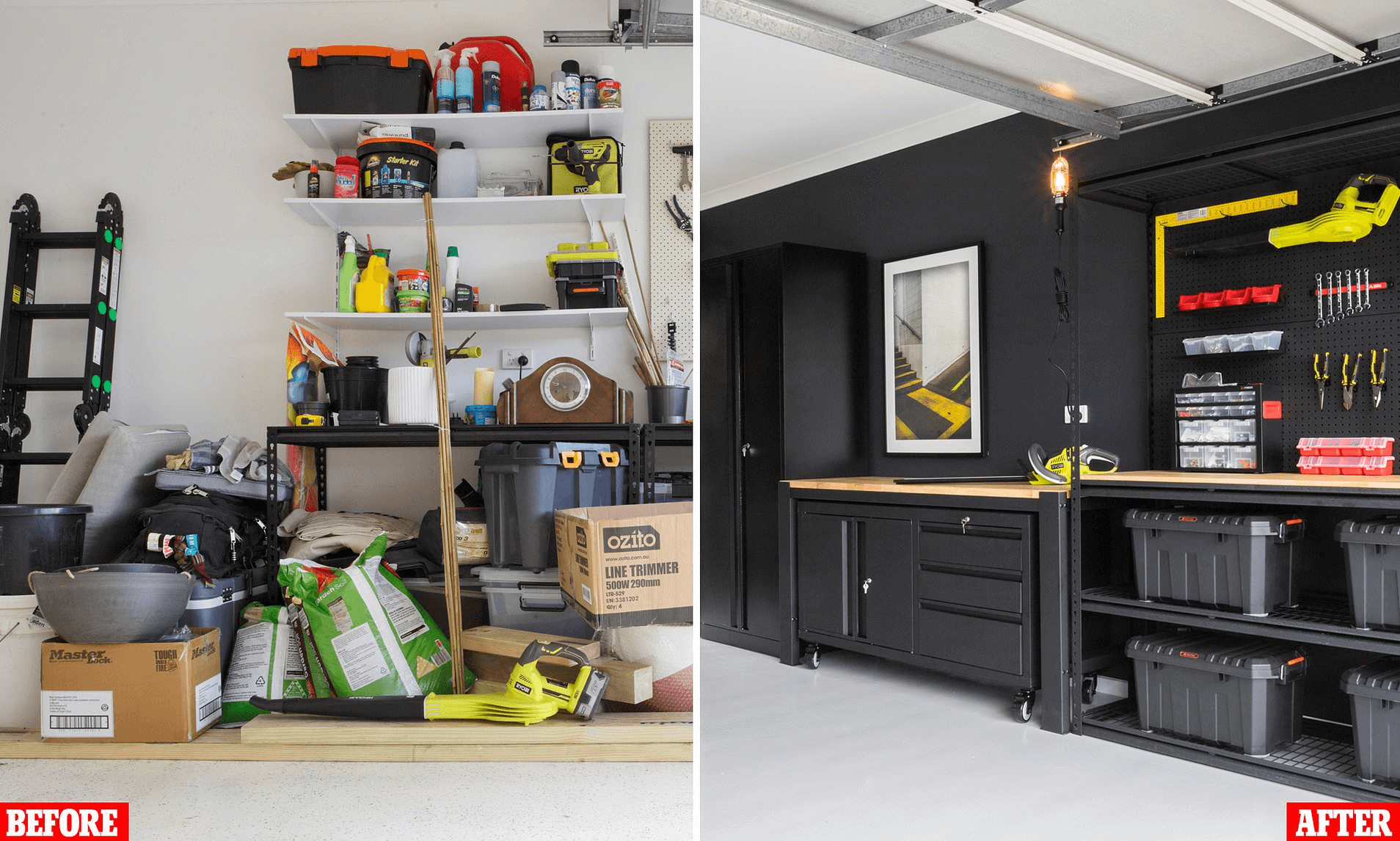 Budget-Friendly Garage Makeover