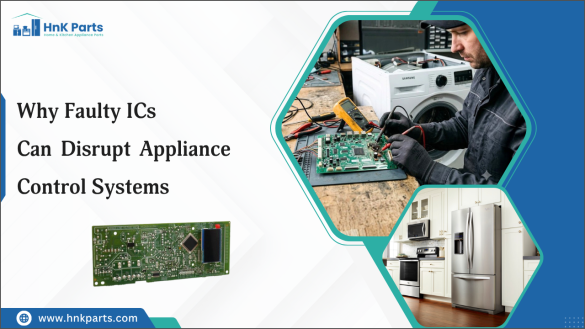 Why Faulty ICs Can Disrupt Appliance Control Systems: HnK Parts