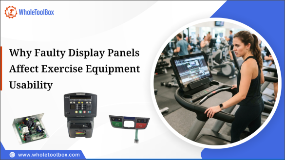Why Faulty Display Panels Affect Exercise Equipment Usability: WholeToolBox